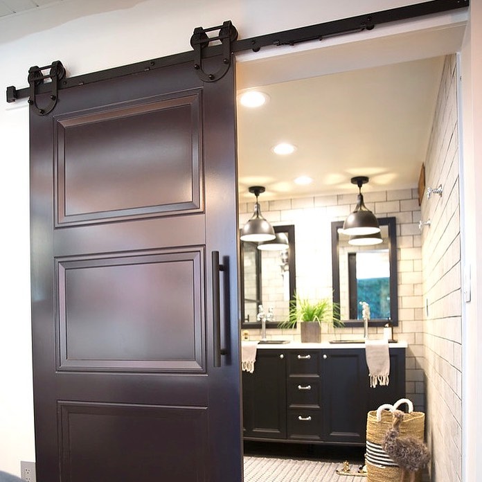 Double-Sided Round Barn Door Handle - Image 4