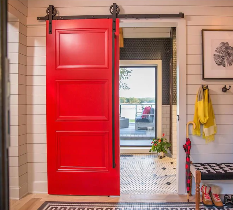 Double-Sided Square Barn Door Handle - Image 4