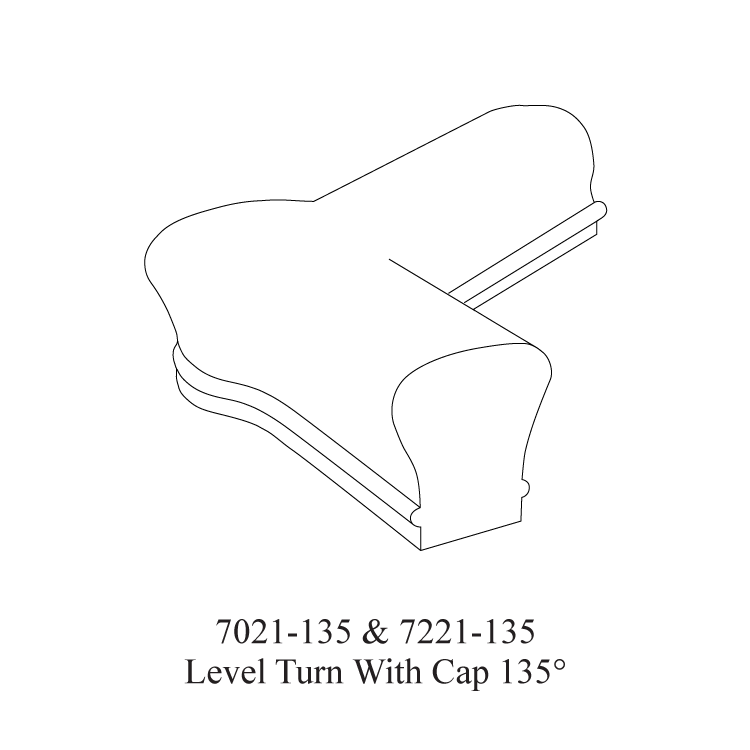 Level Cap 135° - 7021-135, 7221-135 - Image 2